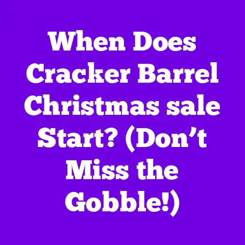 When Does Cracker Barrel Christmas sale Start? (Don’t Miss the Gobble!)