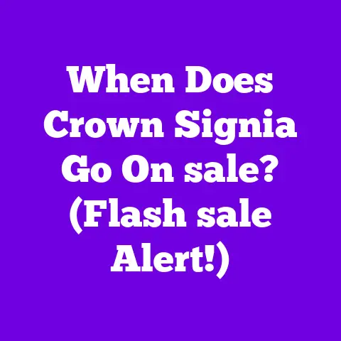 When Does Crown Signia Go On sale? (Flash sale Alert!)