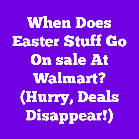 When Does Easter Stuff Go On sale At Walmart? (Hurry, Deals Disappear!)