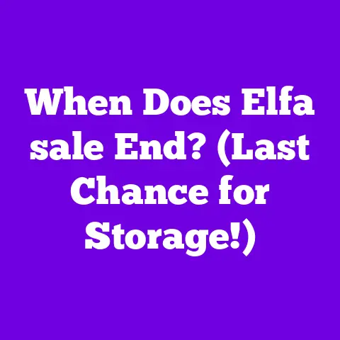 When Does Elfa sale End? (Last Chance for Storage!)
