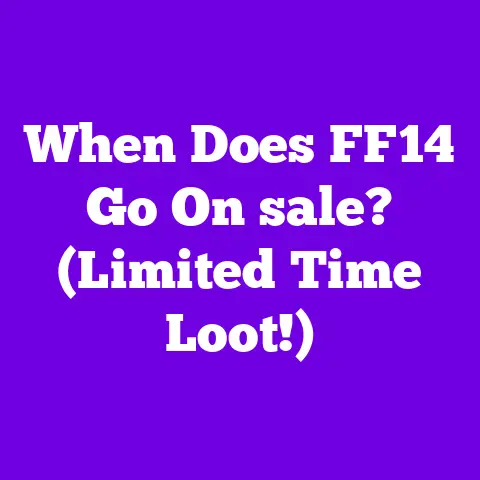 When Does FF14 Go On sale? (Limited Time Loot!)