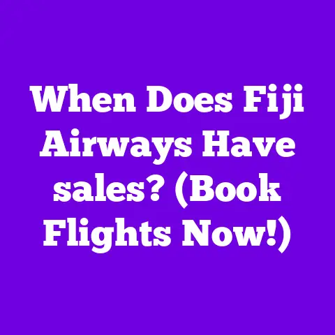 When Does Fiji Airways Have sales? (Book Flights Now!)