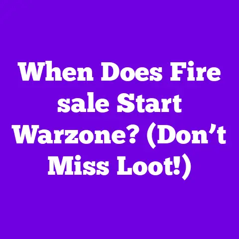 When Does Fire sale Start Warzone? (Don’t Miss Loot!)