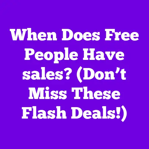 When Does Free People Have sales? (Don’t Miss These Flash Deals!)
