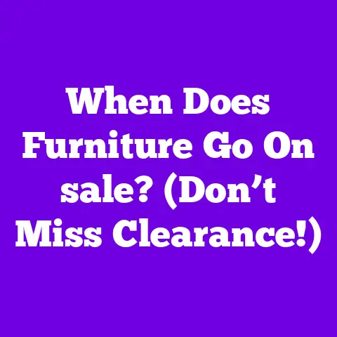 When Does Furniture Go On sale? (Don’t Miss Clearance!)