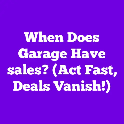 When Does Garage Have sales? (Act Fast, Deals Vanish!)