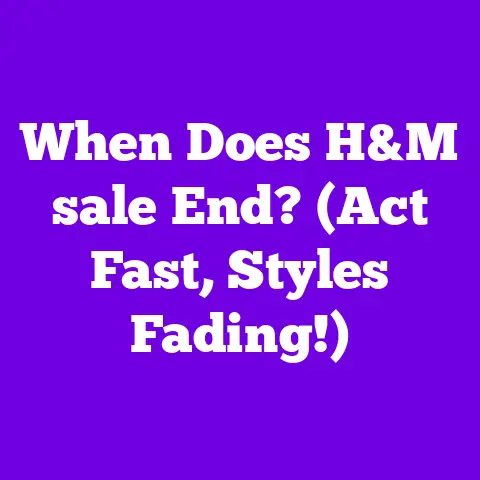 When Does H&M sale End? (Act Fast, Styles Fading!)