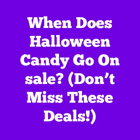 When Does Halloween Candy Go On sale? (Don’t Miss These Deals!)