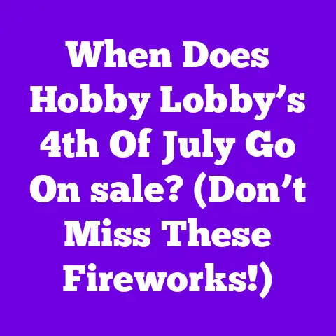 When Does Hobby Lobby’s 4th Of July Go On sale? (Don’t Miss These Fireworks!)