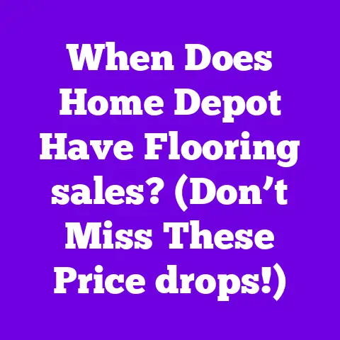When Does Home Depot Have Flooring sales? (Don’t Miss These Price drops!)