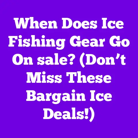 When Does Ice Fishing Gear Go On sale? (Don’t Miss These Bargain Ice Deals!)