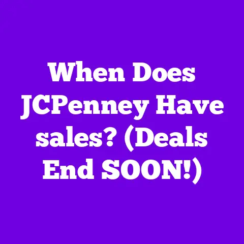 When Does JCPenney Have sales? (Deals End SOON!)