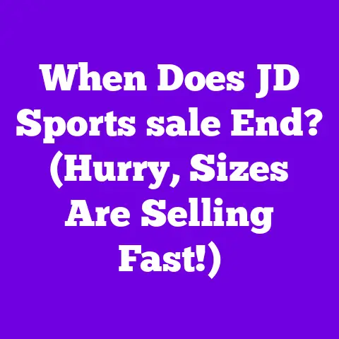 When Does JD Sports sale End? (Hurry, Sizes Are Selling Fast!)