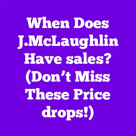 When Does J.McLaughlin Have sales? (Don’t Miss These Price drops!)