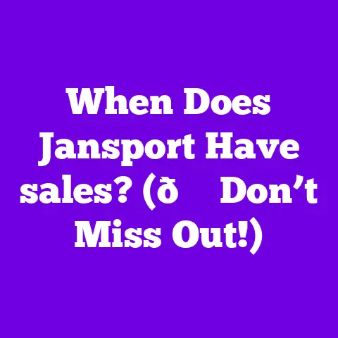 When Does Jansport Have sales? (🎒 Don’t Miss Out!)