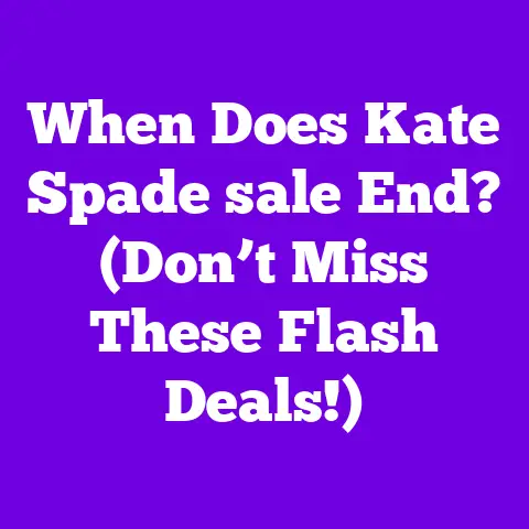 When Does Kate Spade sale End? (Don’t Miss These Flash Deals!)