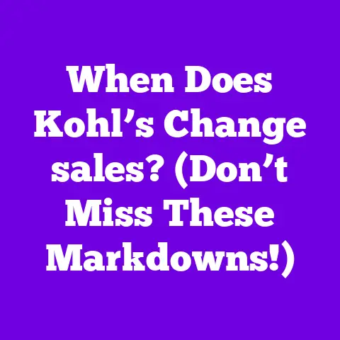 When Does Kohl’s Change sales? (Don’t Miss These Markdowns!)