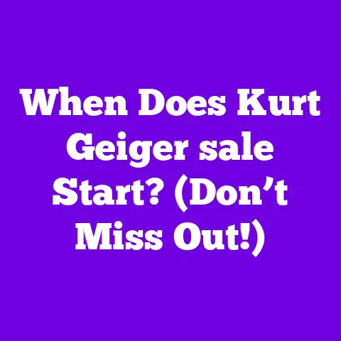 When Does Kurt Geiger sale Start? (Don’t Miss Out!)