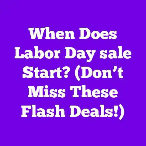 When Does Labor Day sale Start? (Don’t Miss These Flash Deals!)