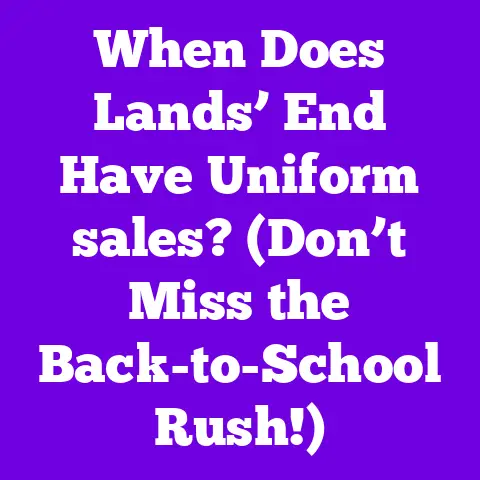 When Does Lands’ End Have Uniform sales? (Don’t Miss the Back-to-School Rush!)