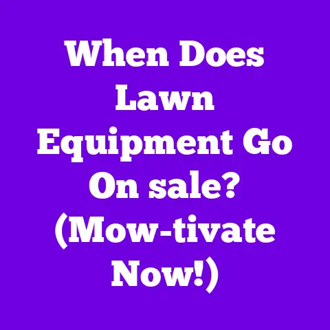 When Does Lawn Equipment Go On sale? (Mow-tivate Now!)