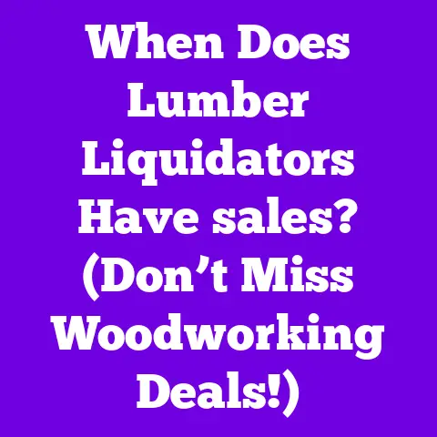 When Does Lumber Liquidators Have sales? (Don’t Miss Woodworking Deals!)