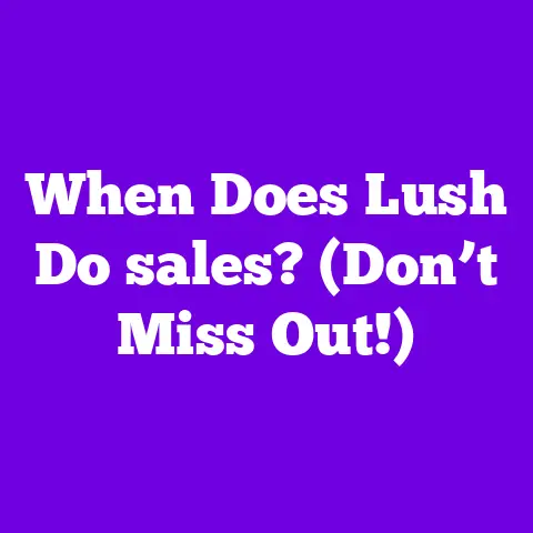 When Does Lush Do sales? (Don’t Miss Out!)