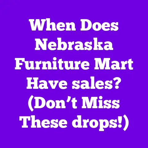When Does Nebraska Furniture Mart Have sales? (Don’t Miss These drops!)