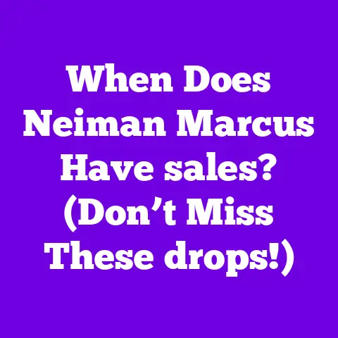 When Does Neiman Marcus Have sales? (Don’t Miss These drops!)