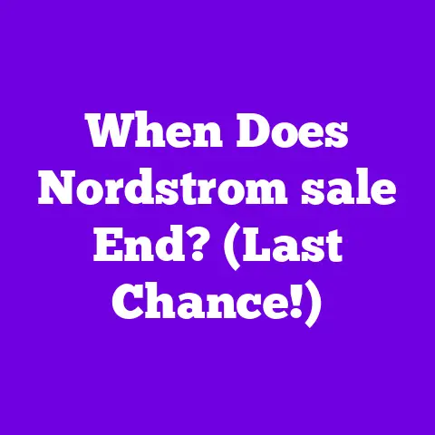 When Does Nordstrom sale End? (Last Chance!)