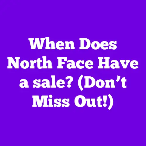 When Does North Face Have a sale? (Don’t Miss Out!)
