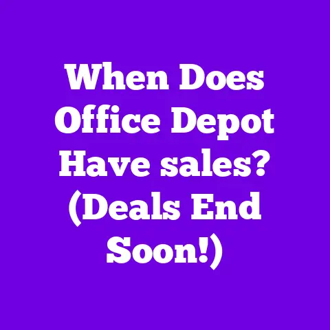 When Does Office Depot Have sales? (Deals End Soon!)