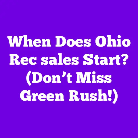 When Does Ohio Rec sales Start? (Don’t Miss Green Rush!)