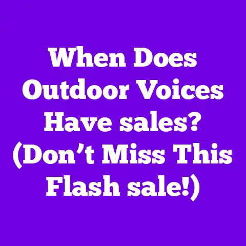 When Does Outdoor Voices Have sales? (Don’t Miss This Flash sale!)