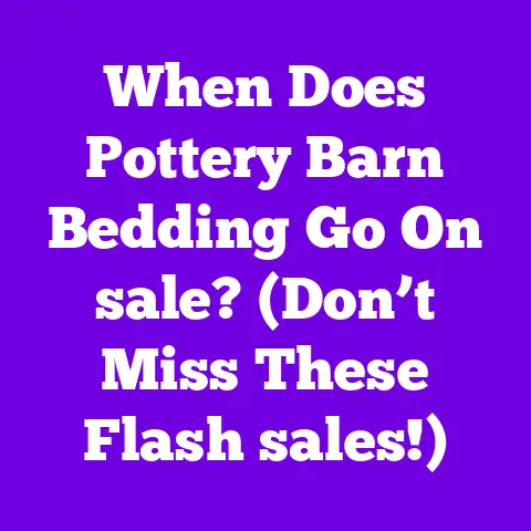 When Does Pottery Barn Bedding Go On sale? (Don’t Miss These Flash sales!)