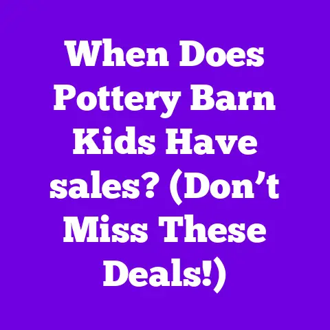 When Does Pottery Barn Kids Have sales? (Don’t Miss These Deals!)