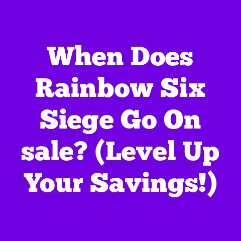 When Does Rainbow Six Siege Go On sale? (Level Up Your Savings!)