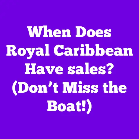 When Does Royal Caribbean Have sales? (Don’t Miss the Boat!)