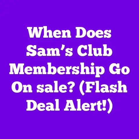 When Does Sam’s Club Membership Go On sale? (Flash Deal Alert!)