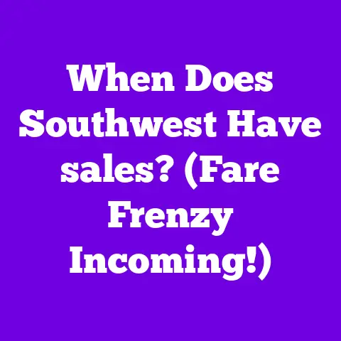 When Does Southwest Have sales? (Fare Frenzy Incoming!)