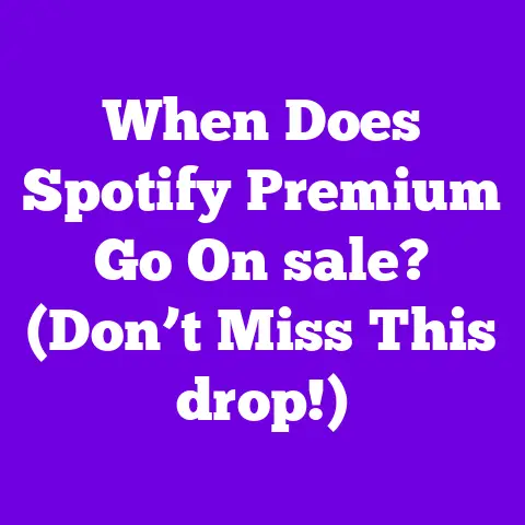 When Does Spotify Premium Go On sale? (Don’t Miss This drop!)