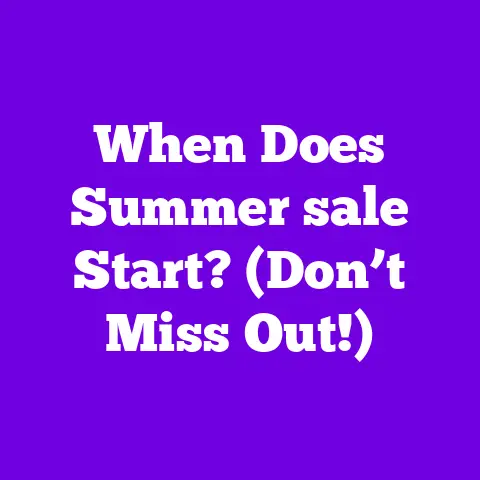 When Does Summer sale Start? (Don’t Miss Out!)