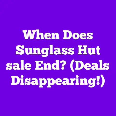 When Does Sunglass Hut sale End? (Deals Disappearing!)