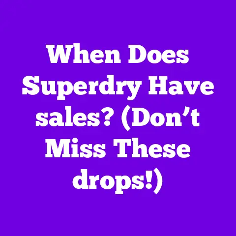 When Does Superdry Have sales? (Don’t Miss These drops!)
