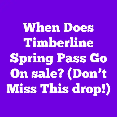 When Does Timberline Spring Pass Go On sale? (Don’t Miss This drop!)