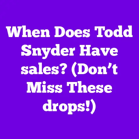 When Does Todd Snyder Have sales? (Don’t Miss These drops!)