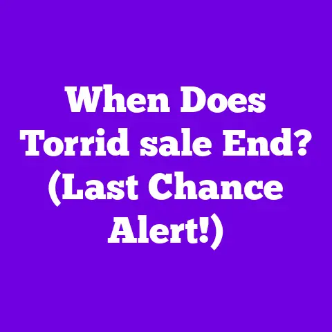 When Does Torrid sale End? (Last Chance Alert!)