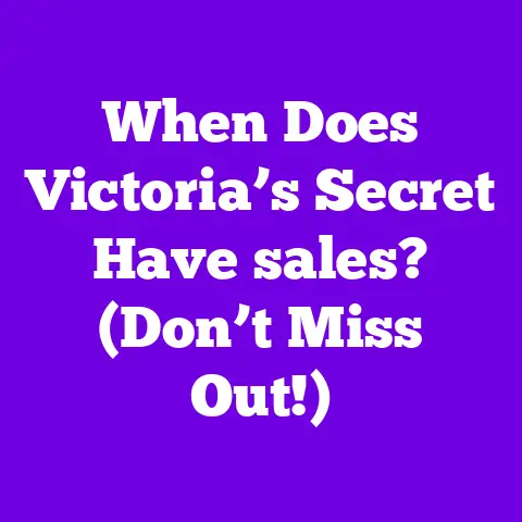 When Does Victoria’s Secret Have sales? (Don’t Miss Out!)