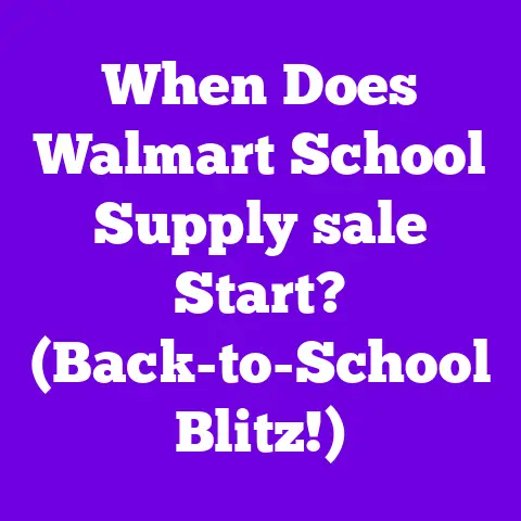 When Does Walmart School Supply sale Start? (Back-to-School Blitz!)
