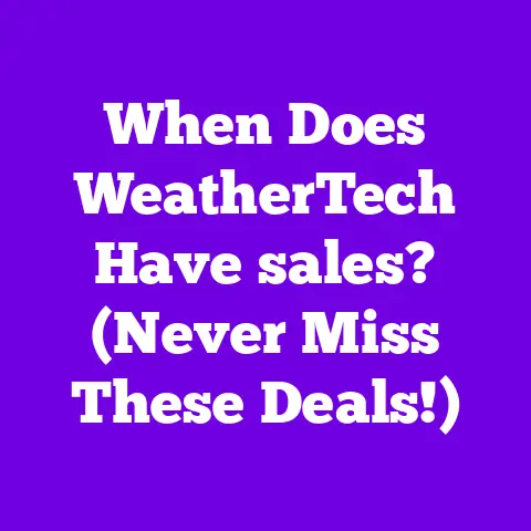 When Does WeatherTech Have sales? (Never Miss These Deals!)